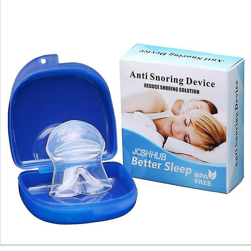 Silicone Anti-Snoring Tongue Sleeve Respirator Sleep Support Device
