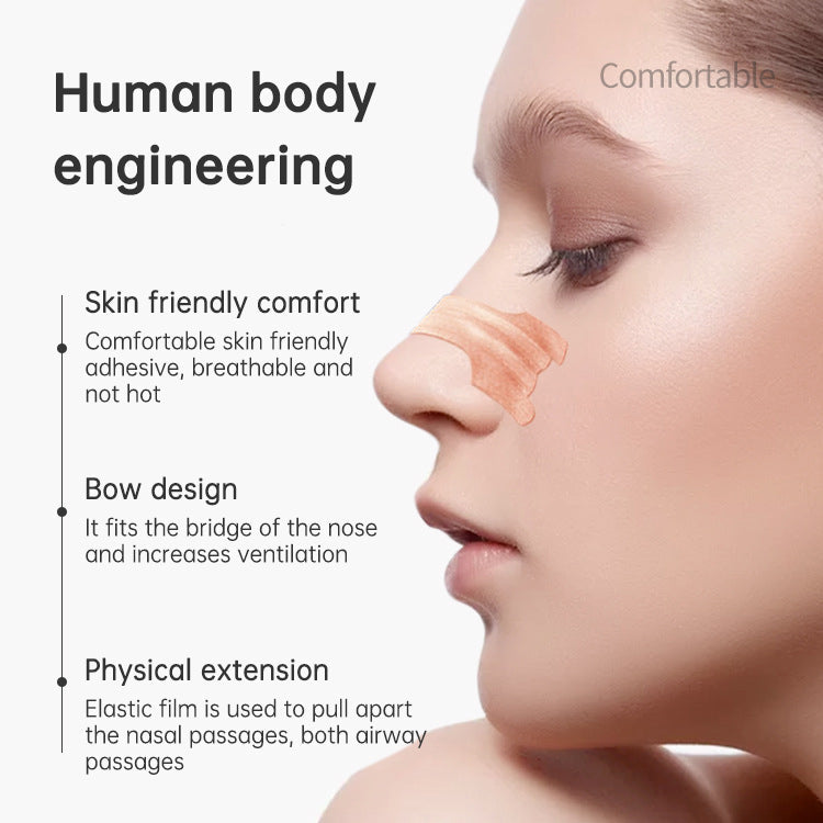 10/50PCS Nasal Strips Stop Snoring Sleep Aid Patch Device