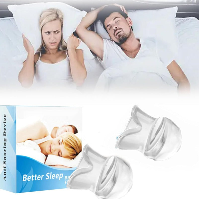 Silicone Anti-Snoring Tongue Sleeve Respirator Sleep Support Device