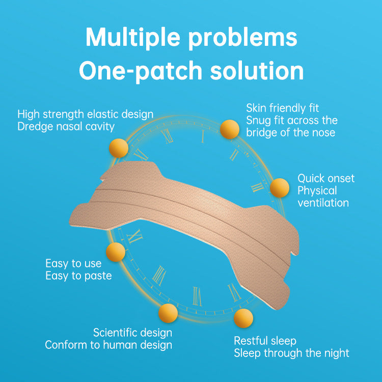 10/50PCS Nasal Strips Stop Snoring Sleep Aid Patch Device