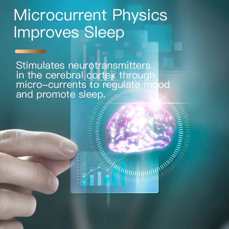 Microcurrent Therapy Sleeping Aid Device for Relaxation and Insomnia Relief