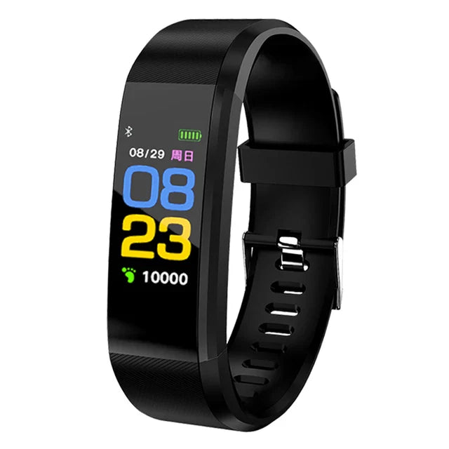 Smart Watch Men Women Heart Rate Blood Pressure Fitness Tracker