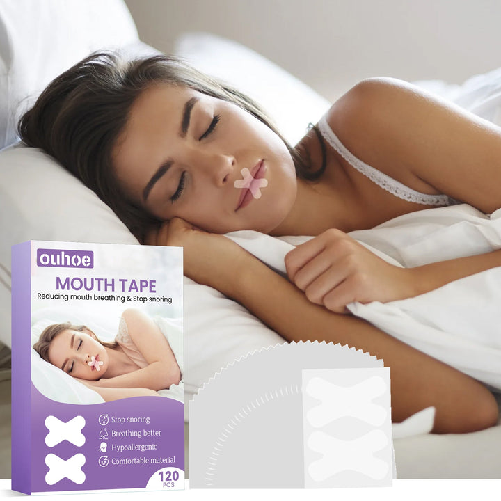 Sleep Anti-Snoring Mouth Tape Patch for Better Breathing