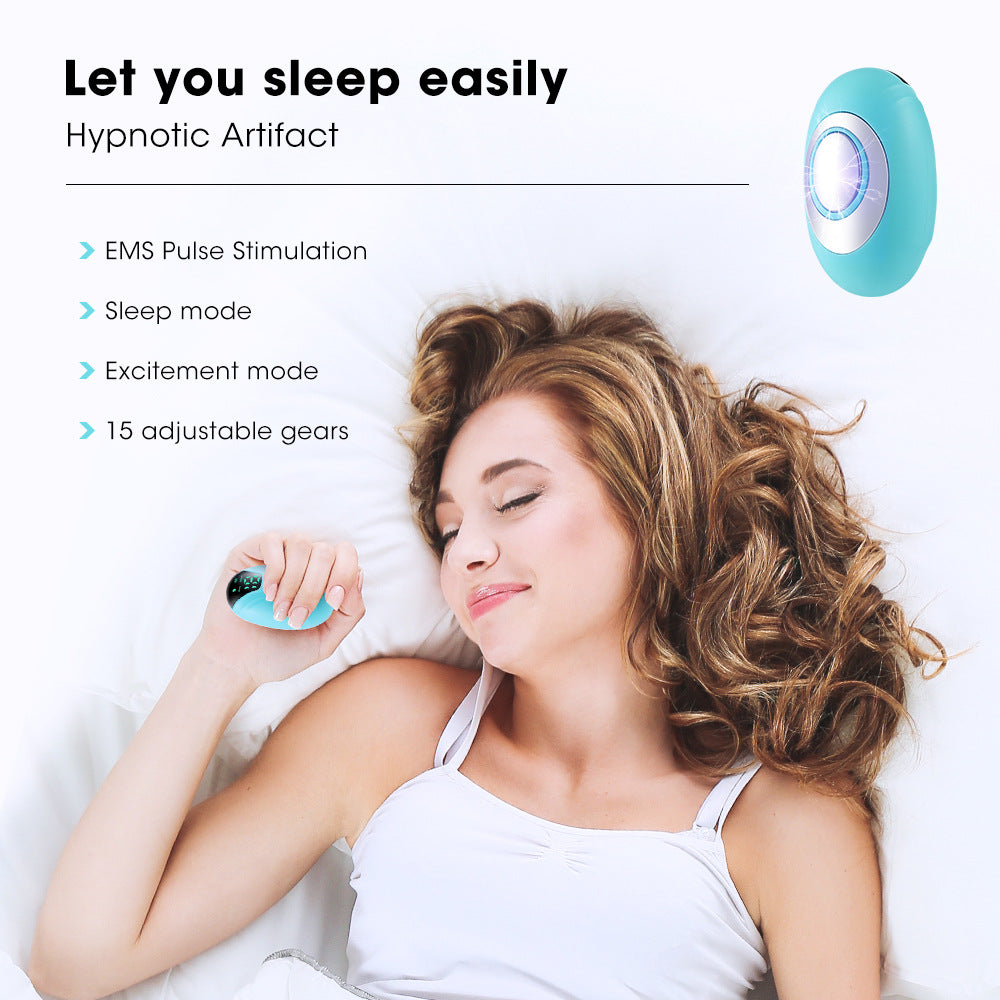 Microcurrent Pulse Massage Sleep Aid Insomnia Relaxation Device CES