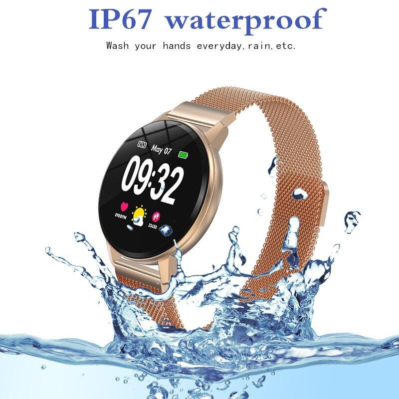Luxury Fashion Smart Bracelet Watch Fitness Tracker Waterproof