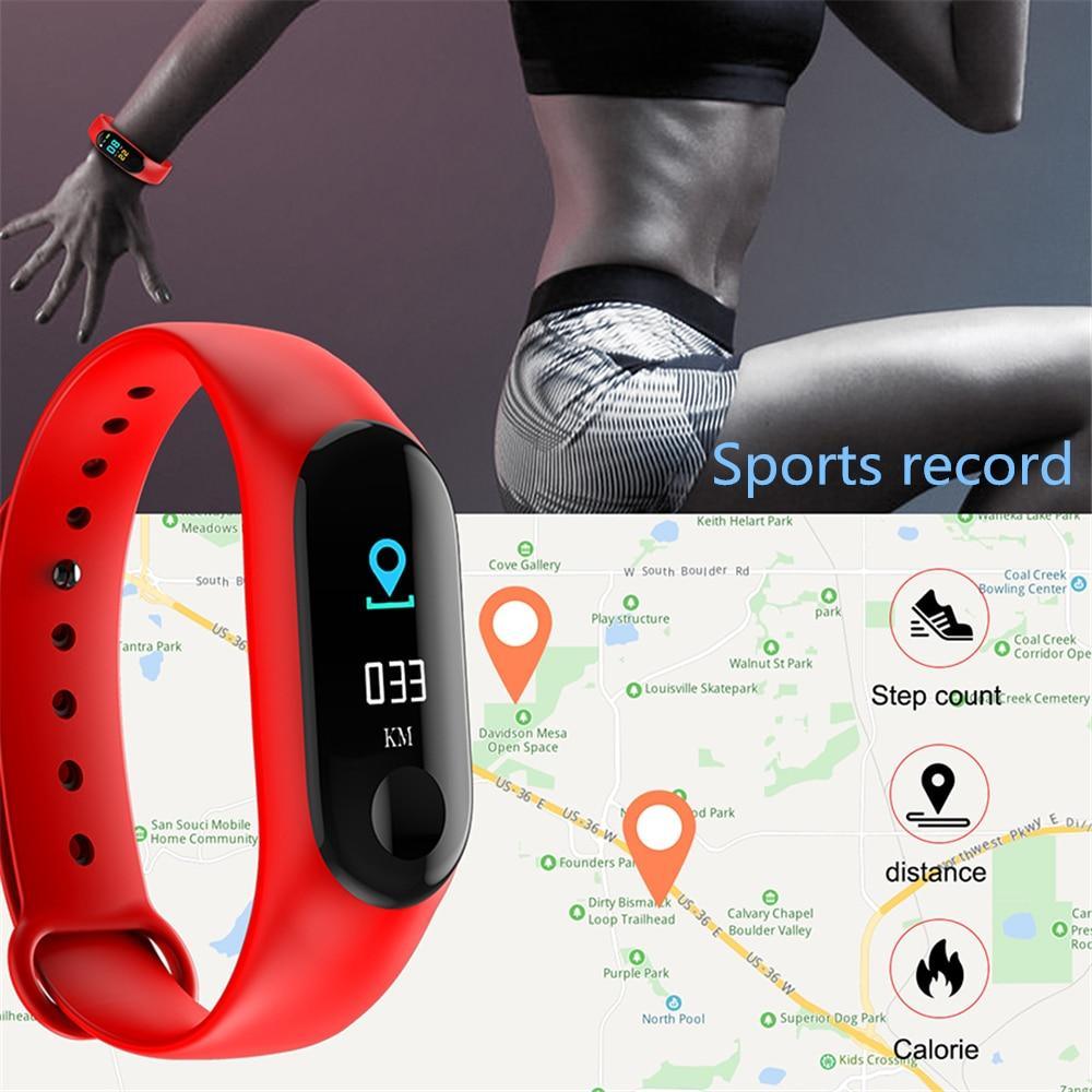 Bluetooth Sport Smart Watch Men Women Fitness Tracker Android iOS
