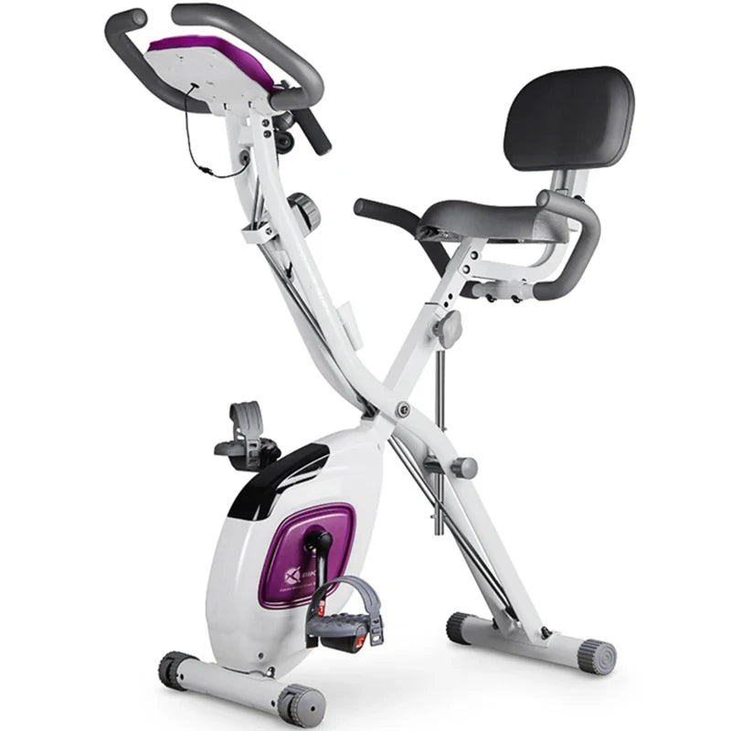 Foldable Magnetic Exercise Bike for Home Workouts