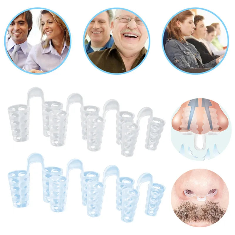 Anti-Snore Apnea Nose Clip Breathe Aid Stop Snoring Device