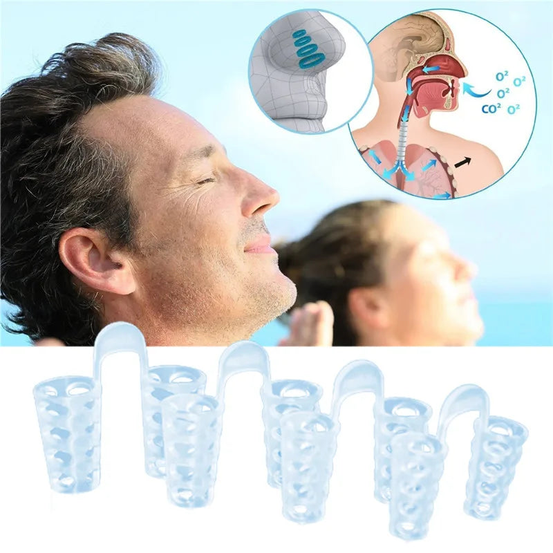Anti-Snore Apnea Nose Clip Breathe Aid Stop Snoring Device