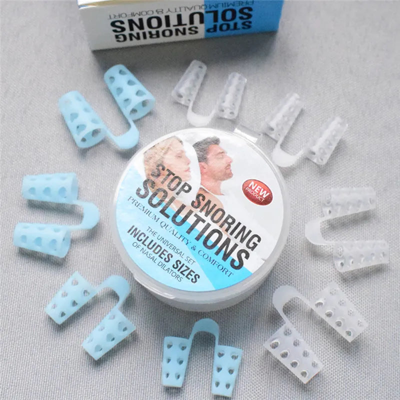 Anti-Snore Apnea Nose Clip Breathe Aid Stop Snoring Device