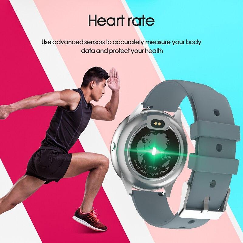 Smart Watch Heart Rate Blood Pressure Fitness Tracker IOS Android