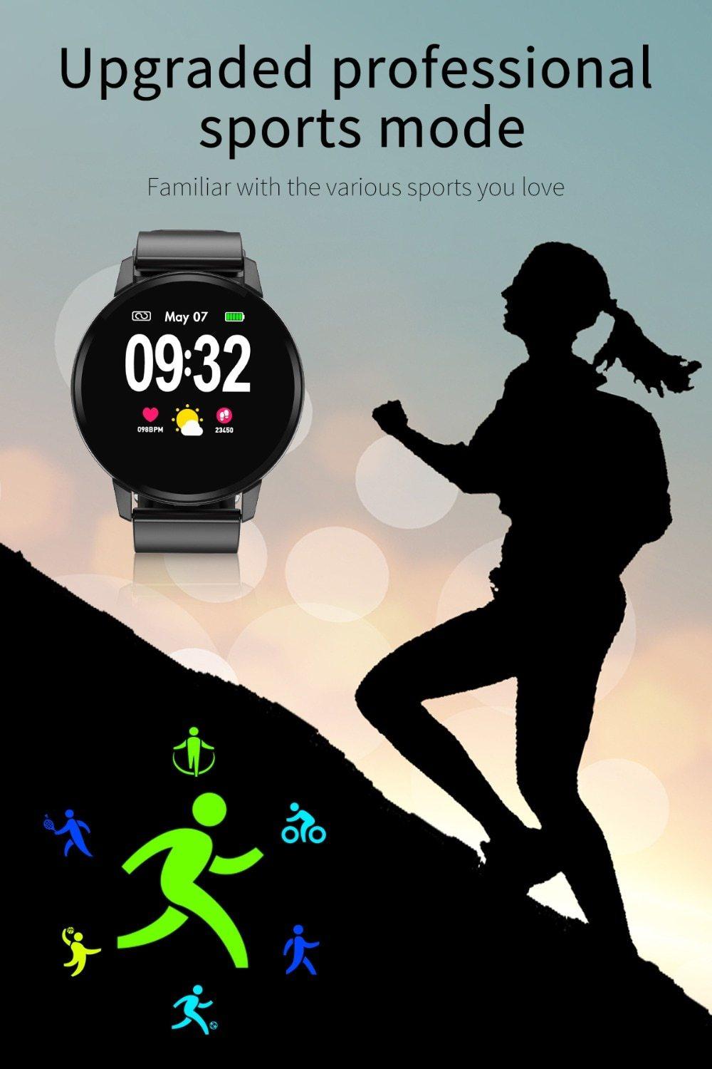 Luxury Fashion Smart Bracelet Watch Fitness Tracker Waterproof