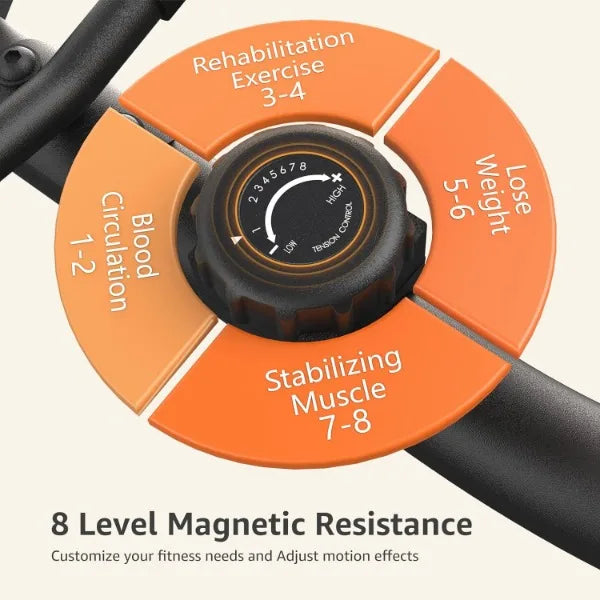 Recumbent Exercise Bike Magnetic Indoor Fitness Equipment Home Workout