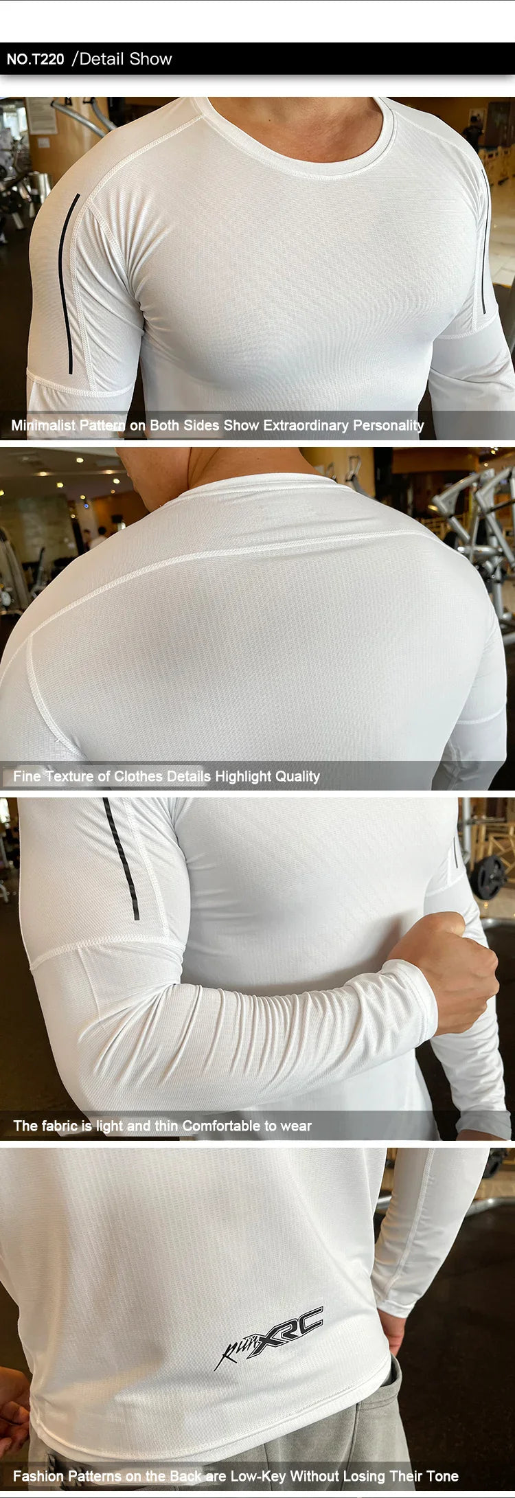 Quick Dry Men's Compression Workout Tee