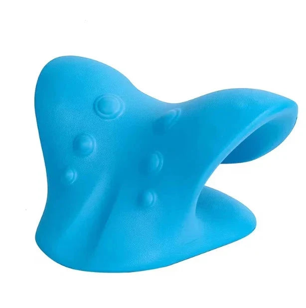 Neck Stretcher & Cervical Traction Massager Pillow for Shoulder & Spine Relief