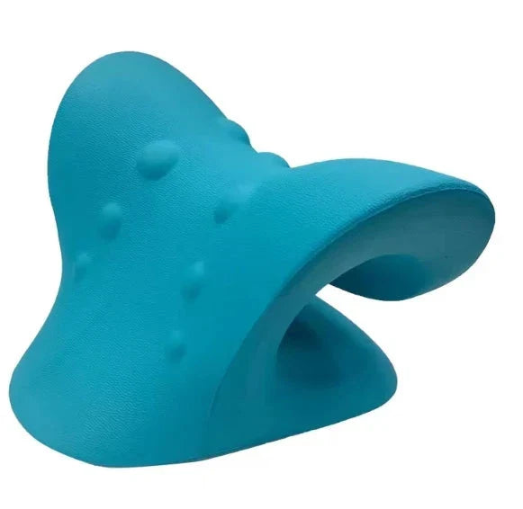 Neck Stretcher & Cervical Traction Massager Pillow for Shoulder & Spine Relief