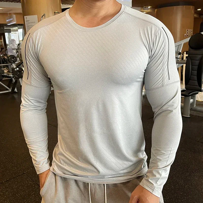 Quick Dry Men's Compression Workout Tee