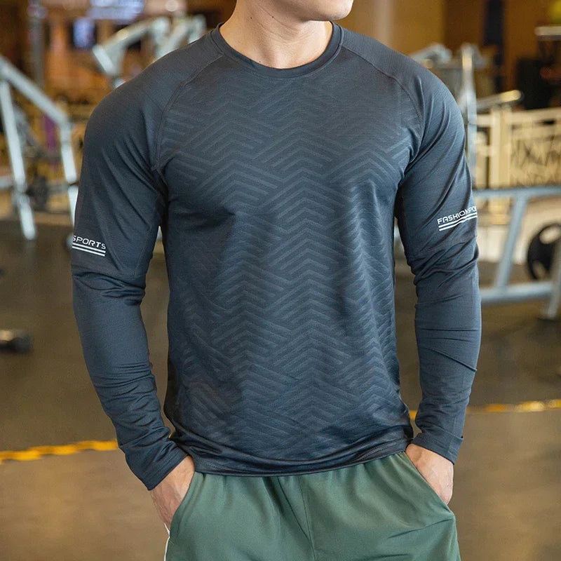 Quick Dry Men's Compression Workout Tee