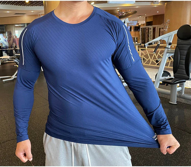 Quick Dry Men's Compression Workout Tee