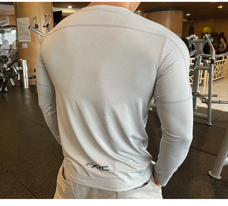 Quick Dry Men's Compression Workout Tee