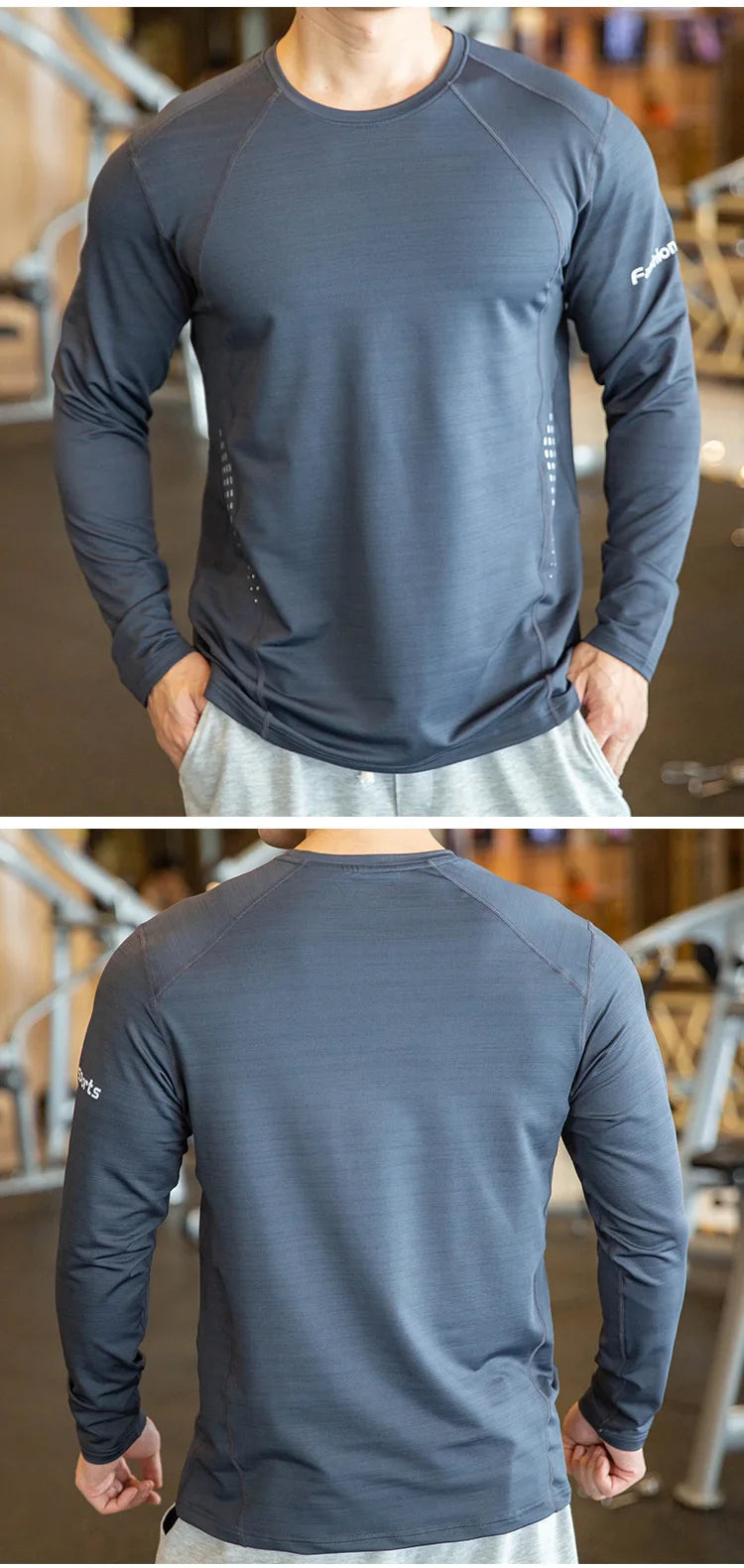 Quick Dry Men's Compression Workout Tee