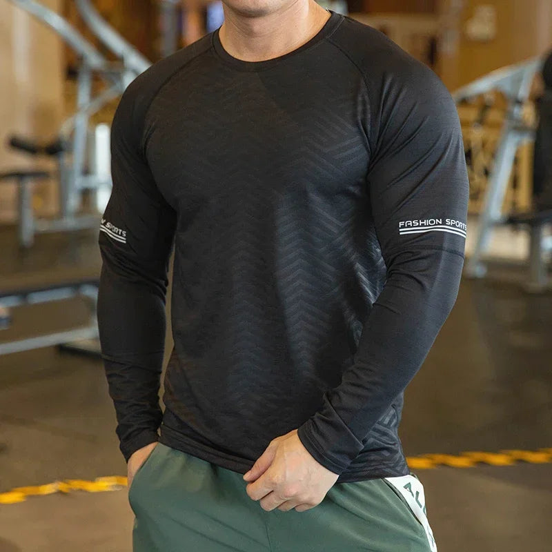Quick Dry Men's Compression Workout Tee