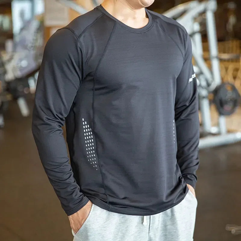 Quick Dry Men's Compression Workout Tee