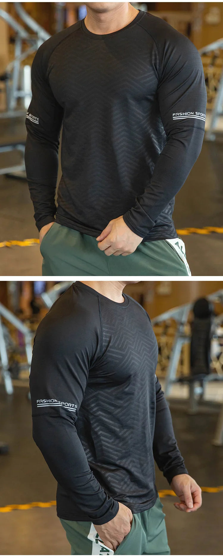 Quick Dry Men's Compression Workout Tee