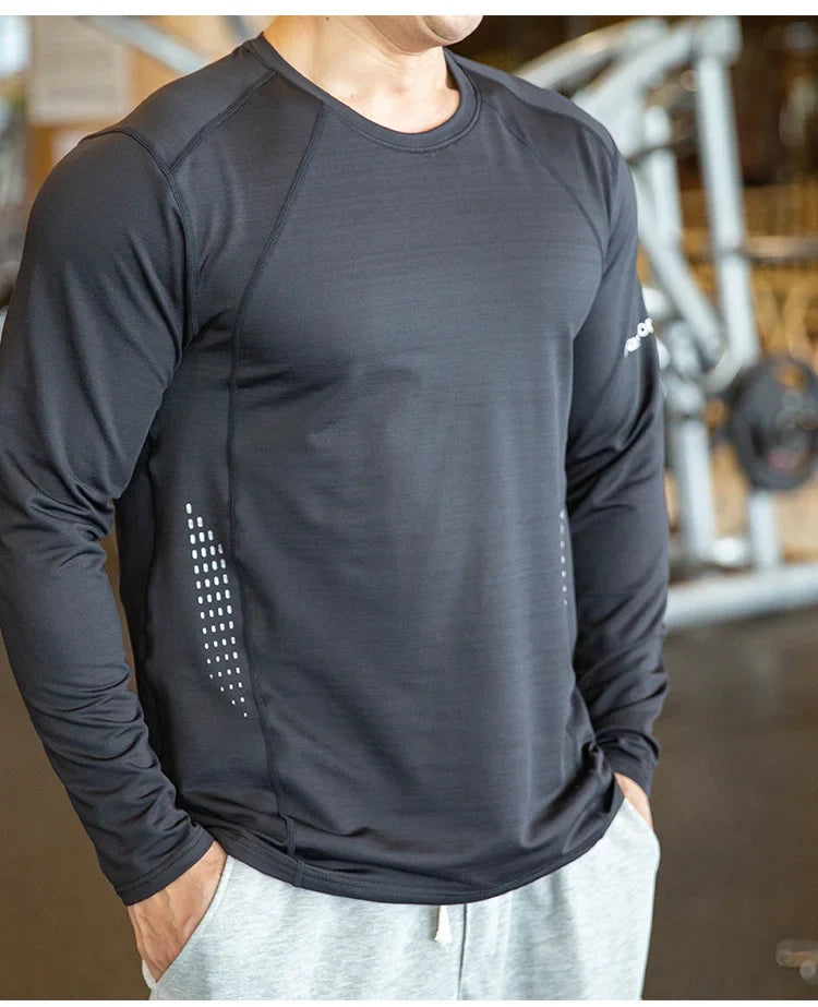 Quick Dry Men's Compression Workout Tee