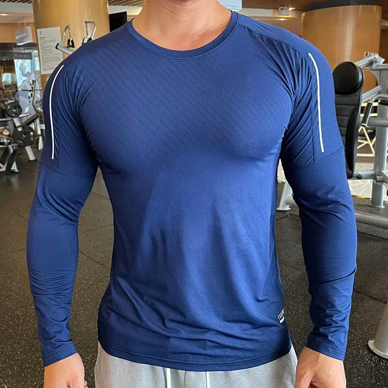 Quick Dry Men's Compression Workout Tee