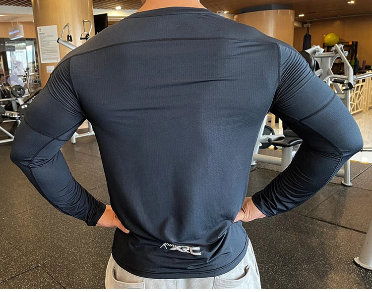 Quick Dry Men's Compression Workout Tee