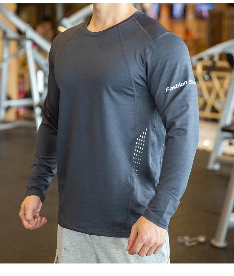 Quick Dry Men's Compression Workout Tee