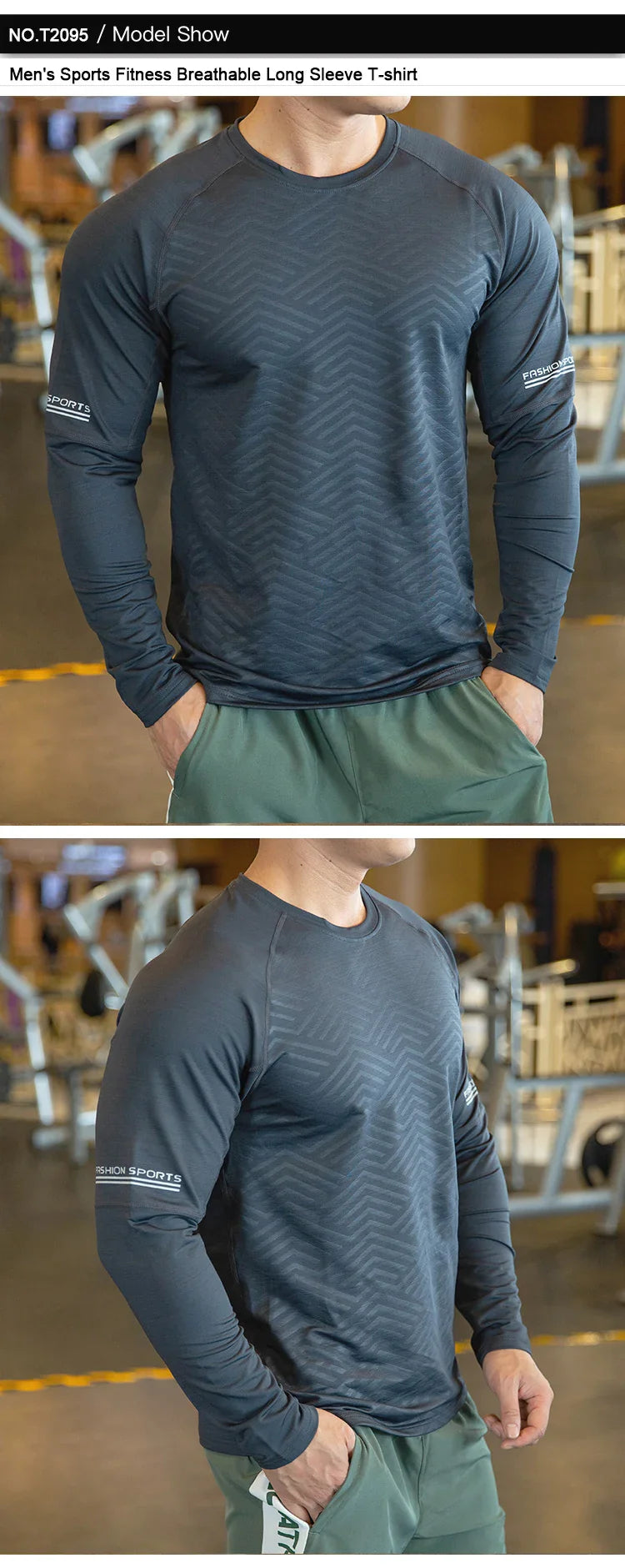 Quick Dry Men's Compression Workout Tee