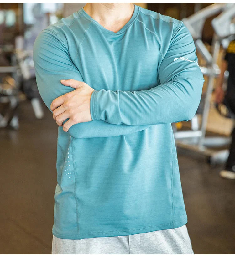 Quick Dry Men's Compression Workout Tee