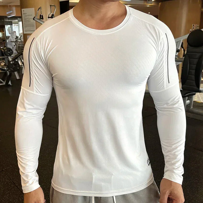 Quick Dry Men's Compression Workout Tee