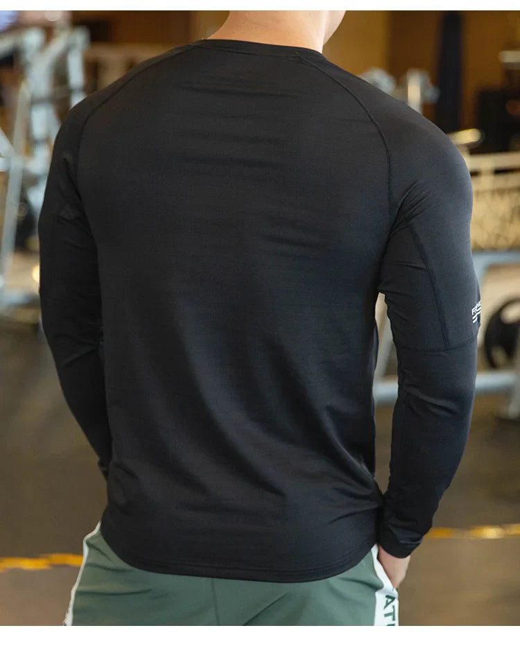 Quick Dry Men's Compression Workout Tee