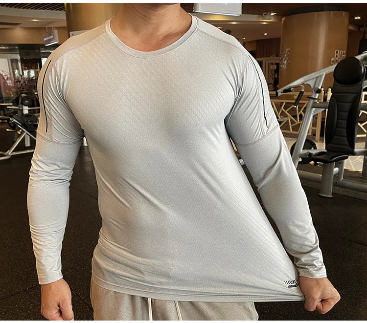 Quick Dry Men's Compression Workout Tee