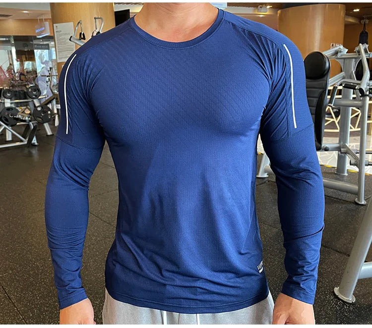 Quick Dry Men's Compression Workout Tee