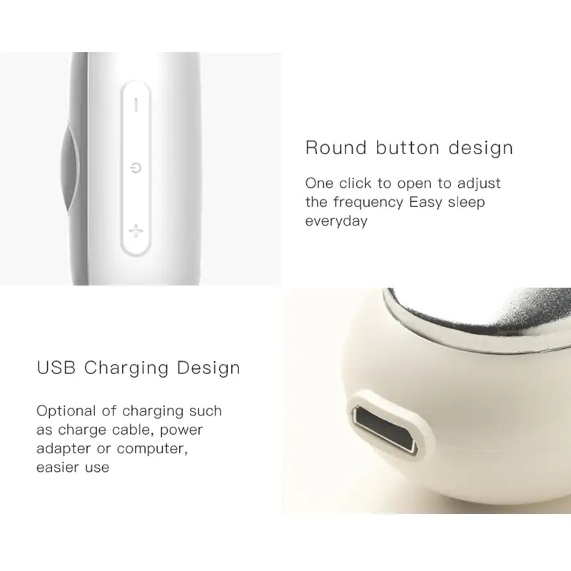 Microcurrent Therapy Sleeping Aid Device for Relaxation and Insomnia Relief