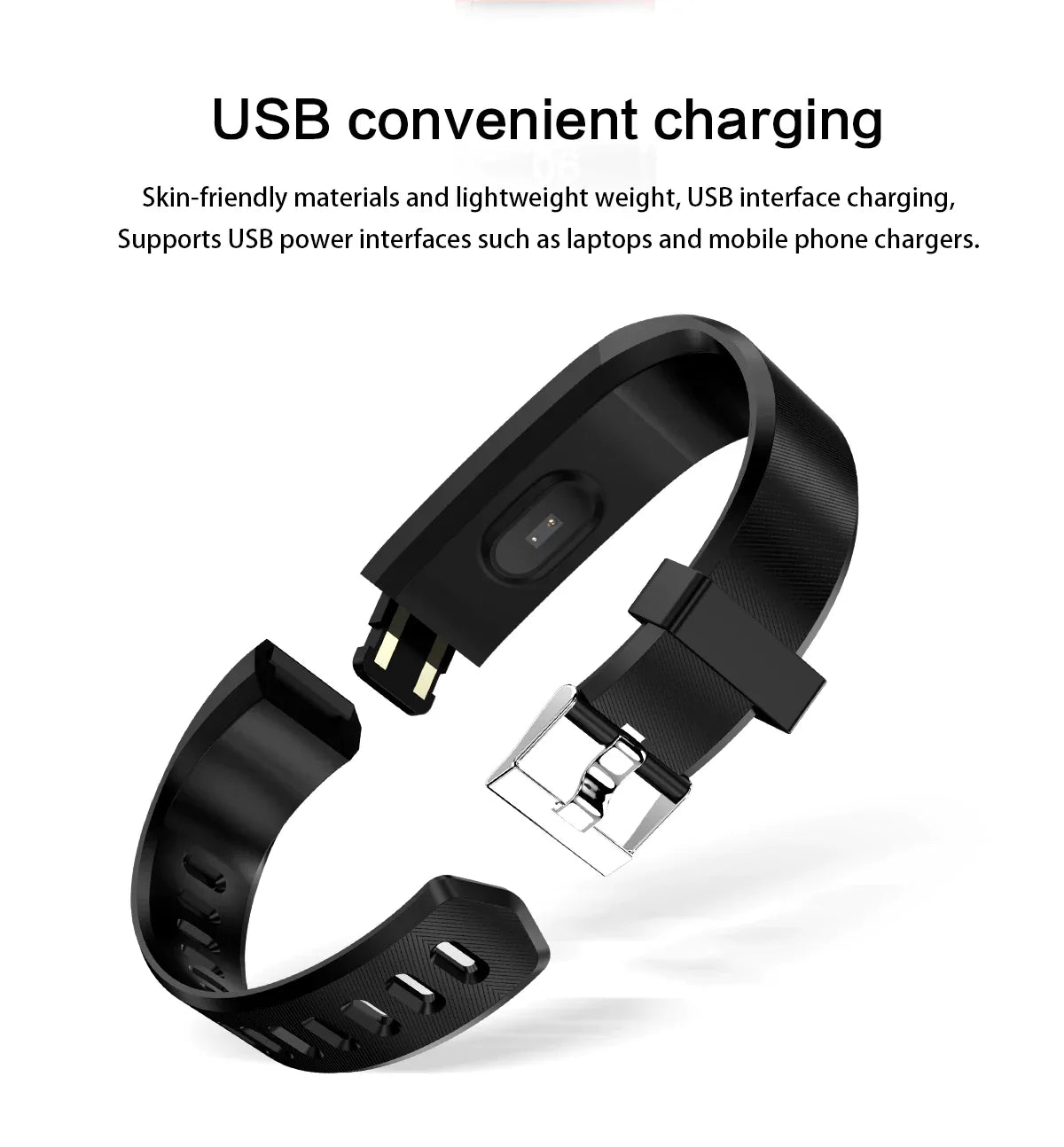 Fitness Smart Watch Activity Tracker Heart Rate Oxygen BP Monitor