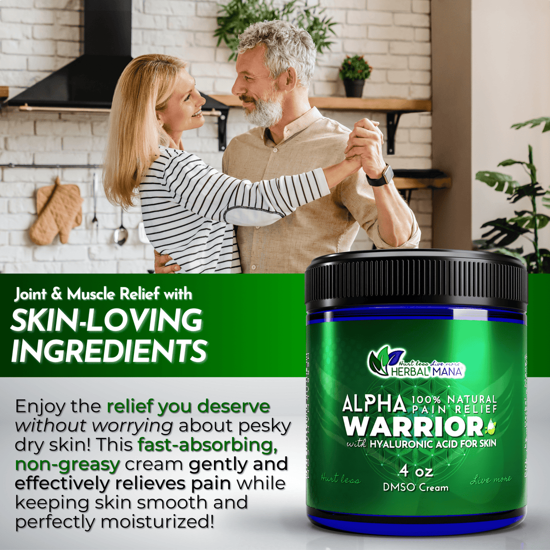 DMSO Cream for Joint & Muscle Recovery | Alpha Warrior
