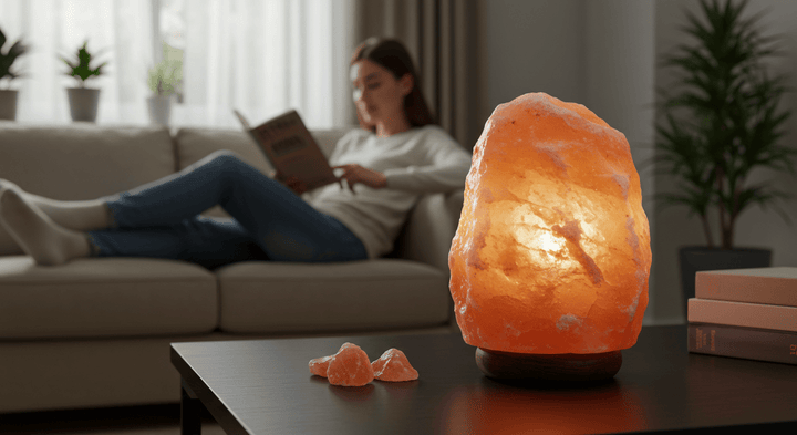 Himalayan Salt Lamp     30-40 lbs