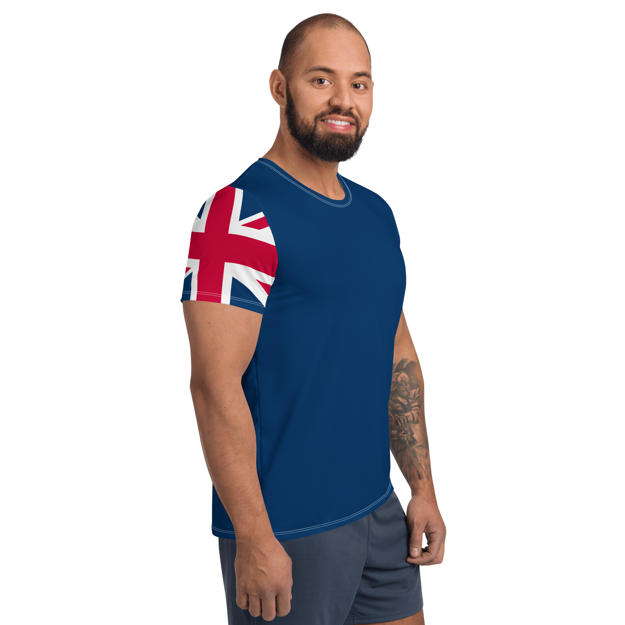 Union Jack Men's Workout Shirt