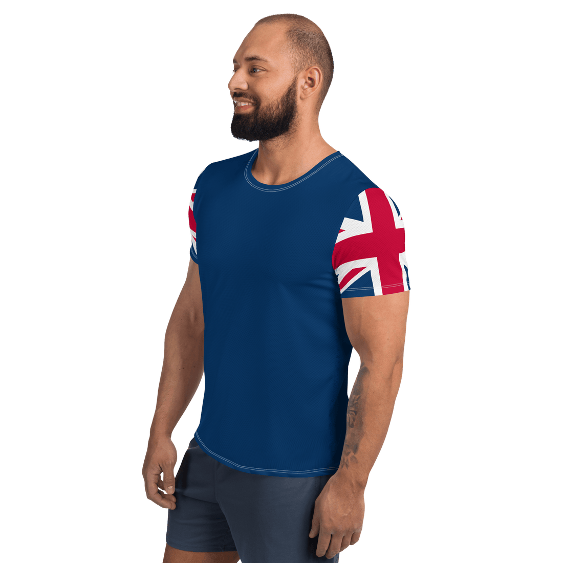 Union Jack Men's Workout Shirt