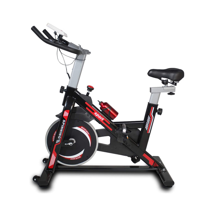 Rovix Indoor Exercise Spin Bike With Comfortable Cushioned Seat (SAK71645)