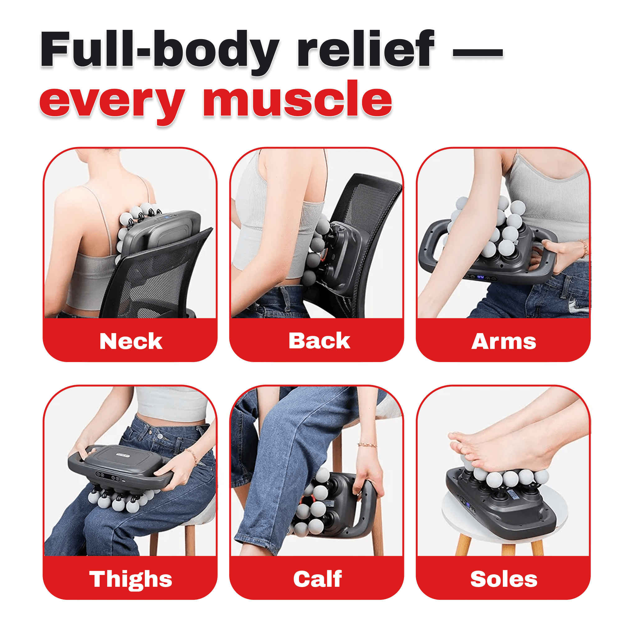 SpinovaRelax+ FULL BODY MASSAGER