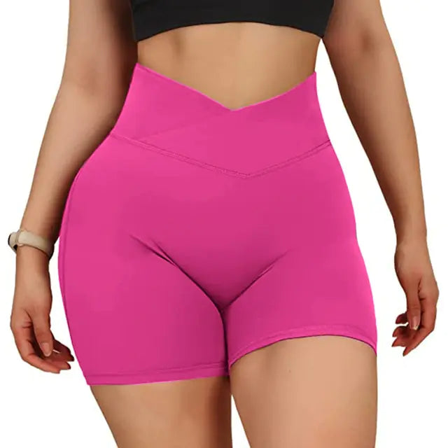 Women’s High Waist Seamless Sports Workout Fitness Yoga Shorts
