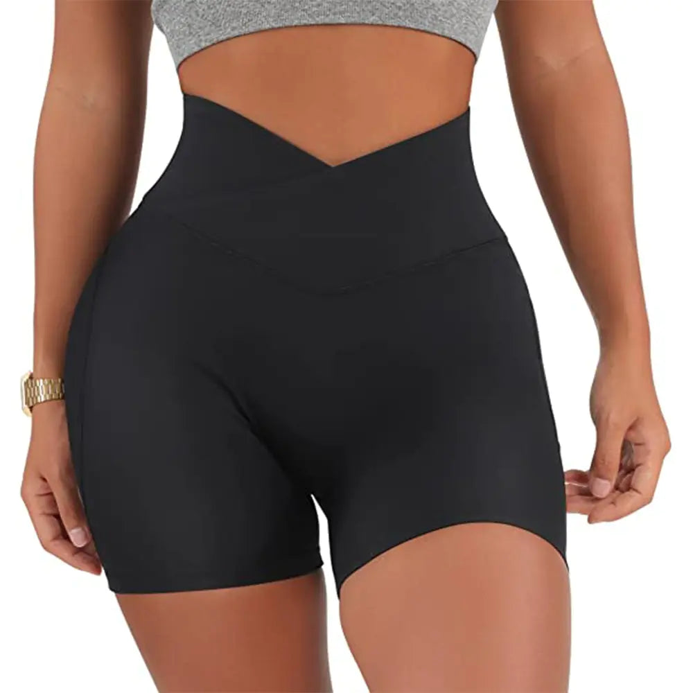 Women’s High Waist Seamless Sports Workout Fitness Yoga Shorts